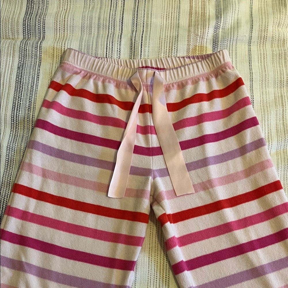 GapKids Striped Pink and Purple Kids Pajama Pants | Size 12